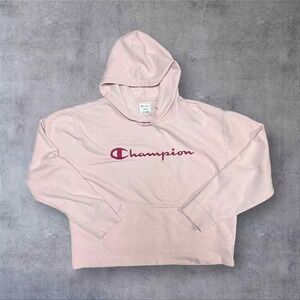 Champion hoodie womans pink xl